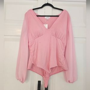 Pink Frankly Bodysuit